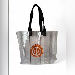 TEXAS EX University of Texas clear shoulder bag. Great size, like new condition.